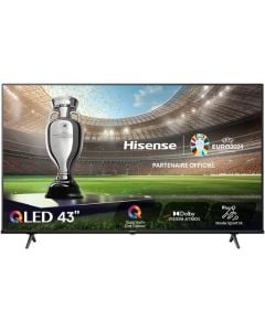 TELEVISEUR QLED 4K  HISENSE 43E7NQ