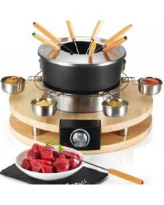 APPAREIL A FONDUE  KITCHENCHEF KCWOOD.FOND.8