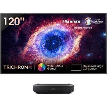 VIDEOPROJECTEUR + ECRAN 120" (305CM) HISENSE 120L9HA