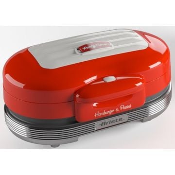 APPAREIL A HAMBURGER ARIETE 205-00C020510AR0-ROUGE