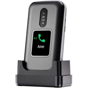 TELEPHONE MOBILE A CLAPET 4G DORO 2880 NOIR/BLANC