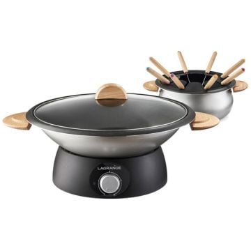 WOK ET FONDUE ELECTRIQUE LAGRANGE 349019