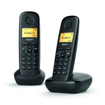 TELEPHONE DECT DUO  GIGASET A170 DUO NOIR