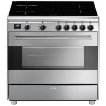 CUISINIERE INDUCTION 90X60CM  SMEG BG91IX2