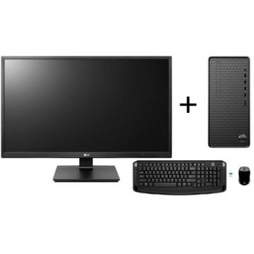 LOT UNITE CENTRALE+MONITEUR 24"+CLAVIER ET SOURIS HP BUNHP16PLG24P