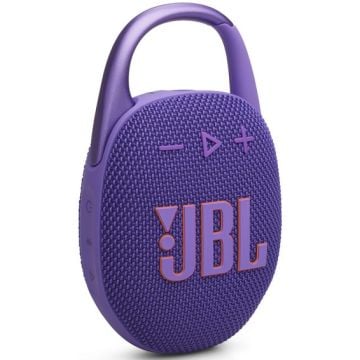 ENCEINTE BLUETOOTH NOMADE AVEC MOUSQUETON JBL CLIP 5 VIOLET