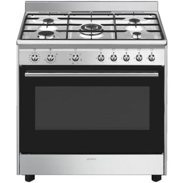 CUISINIERE MIXTE 90X60CM  SMEG CX90GM