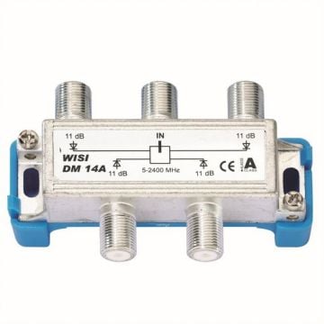 REPARTITEUR D'ANTENNE ULB 4 DIRECTIONS WISI DM14A