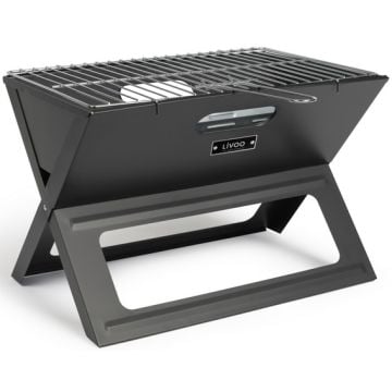 BARBECUE A CHARBON PLIABLE A POSER LIVOO DOC268