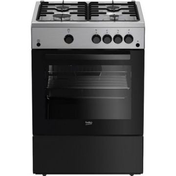 CUISINIERE GAZ 60X60CM  BEKO FBG62031XCS