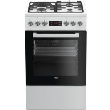 CUISINIERE MIXTE 50X60CM  BEKO FSE53321DWCS