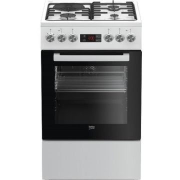 CUISINIERE MIXTE 50X60CM  BEKO FSE53321WCS