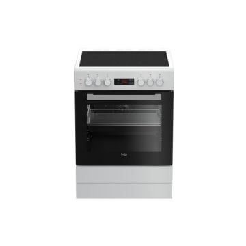 CUISINIERE VITROCERAMIQUE 60X60CM BEKO FSE67300WCS