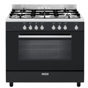 CUISINIERE MIXTE 90X60CM  GLEM GE960CVBK2