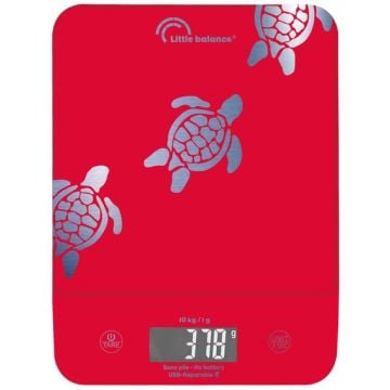 BALANCE DE CUISINE ELECTRONIQUE RECHARGEABLE LITTLE BALANCE GENIUS LES TORTUES-8709