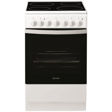 CUISINIERE VITROCERAMIQUE 50X60CM INDESIT IS5V4PHW/E