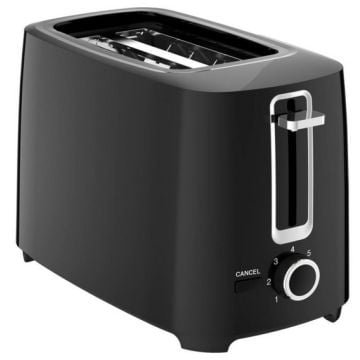 TOASTER 2 FENTES  KITCHENCHEF KS.TOASTBLACK2T