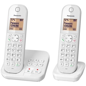 TELEPHONE DECT DUO  PANASONIC KXTGC422FRW