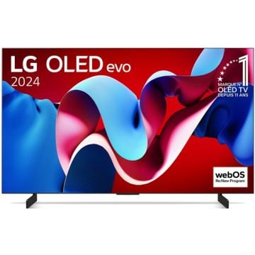 TELEVISEUR OLED 4K  LG OLED42C44LA.AEU