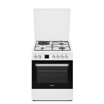 CUISINIERE MIXTE 60X60CM  ROSIERES RGE660CMW/E