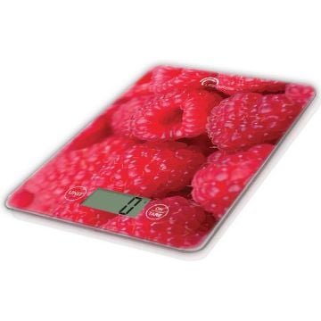 BALANCE DE CUISINE ELECTRONIQUE RECHARGEABLE LITTLE BALANCE SLIM FRAMBOISE USB-R-8546