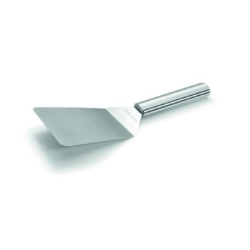 SPATULE COURTE COUDEE POUR PLANCHA FORGE ADOUR SPATULE INOX COURTE COUDE