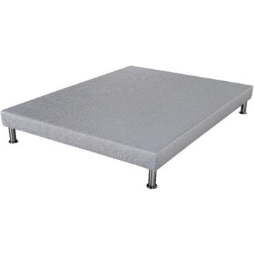 SOMMIER TAPISSIER 160CM X 200CM  EBAC SR9 GRIS FINAUD 160/200